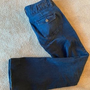VINTAGE DEADSTOCK low waisted GUESS jeans with flare bootcut pant legs!
